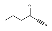 4-methyl-2-oxopentanenitrile Structure