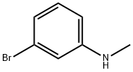 3-BROMO-N-METHYLANILINE Struktur