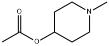 乙酸(1-甲基-4-哌啶基)酯 结构式