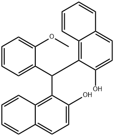 1-[(2-HYDROXY-1-NAPHTHYL)(2-METHOXYPHENYL)METHYL]-2-NAPHTHOL Structure