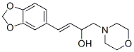 66596-53-0 4-(3,4-Methylenedioxyphenyl)-1-morpholino-3-buten-2-ol