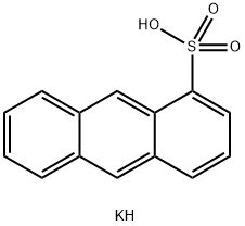 1-アントラセンスルホン酸カリウム 化学構造式