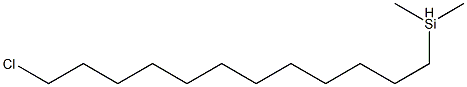 DODECYLDIMETHYLCHLOROSILANE Structure