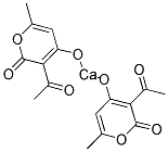 CALCIUM DEHYDROACETATE,66606-21-1,结构式