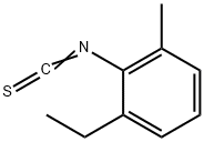 异硫代氰2-乙基-6-甲基苯基酸酯, 66609-04-9, 结构式