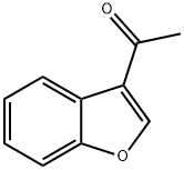 3-アセチルベンゾ[B]フラン 化学構造式