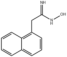 2-(1-萘基)乙酰胺肟,66611-51-6,结构式
