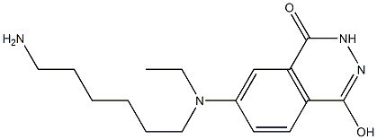 (6-[N-(6-AMINOHEXYL)-N-ETHYL]AMINO-2,3-DIHYDRO-1,4-PHTHALAZINE-1,4-DIONE|氨己基乙基异鲁米诺