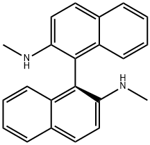 (S)-N,Nμ-Dimethyl-2,2μ-diamino-1,1μ-binaphthyl,  (S)-N,Nμ-Dimethyl-1,1μ-binaphthalene-2,2μ--diamine Struktur