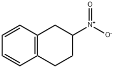 1,2,3,4-テトラヒドロ-2-ニトロナフタレン 化学構造式