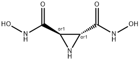 2,3-Aziridinedicarboxamide,N,N-dihydroxy-,trans-(9CI),66620-05-1,结构式