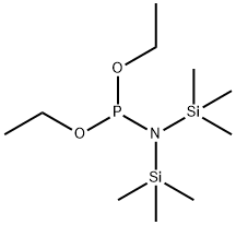 DIETHOXY-[BIS(TRIMETHYLSILYL)AMINO]-PHOSPHINE Struktur