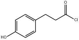 Benzenepropanoyl chloride, 4-hydroxy-,66628-99-7,结构式
