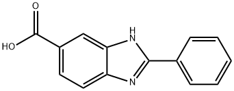 2-PHENYL-3H-BENZOIMIDAZOLE-5-CARBOXYLIC ACID Structure