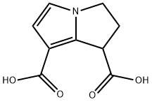 2,3-二氢-1H-吡呤-1,7-二羧酸, 66635-69-6, 结构式