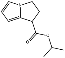 ISOPROPYL 2,3-DIHYDRO-1H-PYRROLIZINE-1-CARBOXYLATE,66635-71-0,结构式