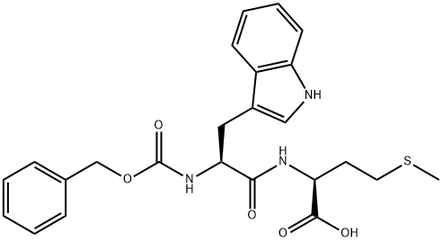 Z-TRP-MET-OH Structure