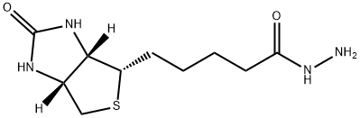 生物素酰肼,66640-86-6,结构式