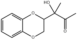 2-BUTANONE, 3-(2,3-DIHYDRO-1,4-BENZODIOXIN-2-YL)-3-HYDROXY-,66641-94-9,结构式
