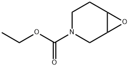 ethyl 7-oxa-3-azabicyclo[4.1.0]heptane-3-carboxylate Struktur