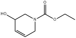 1(2H)-Pyridinecarboxylic acid, 3,6-dihydro-3-hydroxy-, ethyl ester Struktur