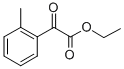 2-メチルベンゾイルぎ酸エチル 化学構造式