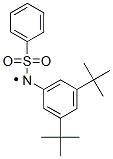 N-(3,5-Di-tert-butylphenyl)-N-(phenylsulfonyl)aminyl radical,66651-39-6,结构式