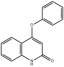 4-フェノキシ-2(1H)-キノリノン 化学構造式