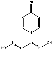 1,2-Propanedione, 1-(4-imino-1,4-dihydro-1-pyridyl)-, dioxime 结构式