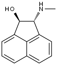1-Acenaphthylenol,1,2-dihydro-2-(methylamino)-,(1R,2R)-(9CI) Struktur