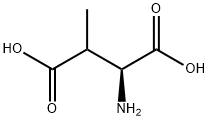 2-アミノ-2-メチルブタン二酸 化学構造式