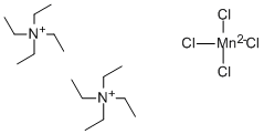 四氯锰酸四乙基铵(II),6667-73-8,结构式