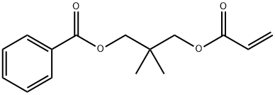 3-(苯酸基)-2,2-2-丙烯酸二甲基丙基酯, 66671-22-5, 结构式
