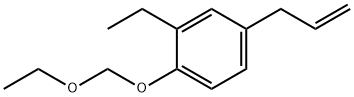 Benzene, 1-(ethoxymethoxy)-2-ethyl-4-(2-propenyl)- (9CI) Struktur