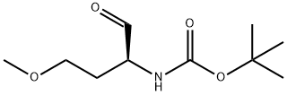 Carbamic acid, [(1S)-1-formyl-3-methoxypropyl]-, 1,1-dimethylethyl ester (9CI) Struktur
