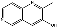 1,6-Naphthyridin-3-ol, 2-methyl- (9CI) Struktur