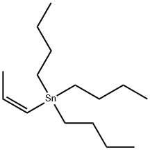 CIS-TRI-N-BUTYL(1-PROPENYL)TIN Struktur