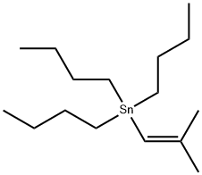 2-METHYLPROPENE-1-TRIBUTYLSTANNANE Structure