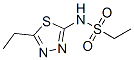 Ethanesulfonamide, N-(5-ethyl-1,3,4-thiadiazol-2-yl)- (9CI),666818-30-0,结构式