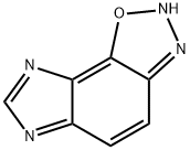 2H-Imidazo[4,5-g]-1,2,3-benzoxadiazole(9CI) Struktur