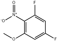 1,5-二氟-3-甲氧基-2-硝基苯 结构式