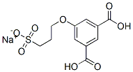 66687-30-7 sodium dihydrogen 5-(3-sulphonatopropoxy)isophthalate