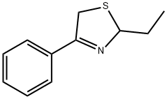 3-Thiazoline, 2-ethyl-4-phenyl-,66692-87-3,结构式