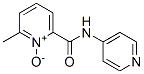 2-Methyl-6-(4-pyridylcarbamoyl)pyridine 1-oxide,66695-20-3,结构式