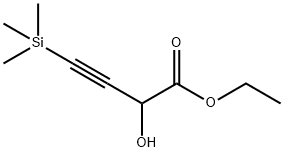 2-羟基-4-三甲基硅基-3-丁炔酸乙酯,66697-09-4,结构式