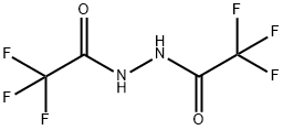 2,2,2-TRIFLUORO-N'-(TRIFLUOROACETYL)ACETOHYDRAZIDE 结构式