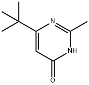 6-(tert-Butyl)-2-methylpyrimidin-4-ol,66700-33-2,结构式