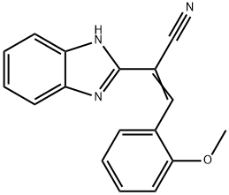 1H-벤즈이미다졸-2-아세토니트릴,알파-((2메톡시페닐)메틸렌)-