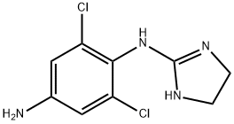 アプラクロニジン 化学構造式