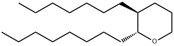 (2R,3S)-3-heptyl-2-octyl-oxane Struktur